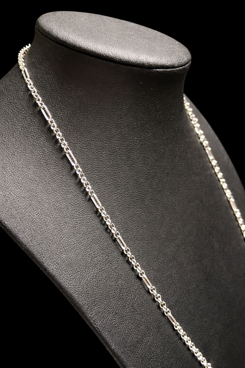 Cadena + Pulsera Rolo Facetado